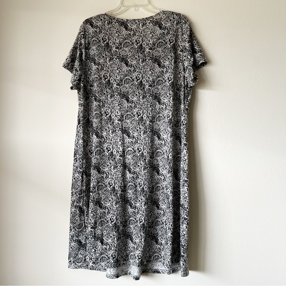 Agnes Orinda Floral Inverted Box Pleat Boho Dress - Picture 11 of 13